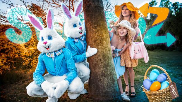 [Sisswap] Coco Lovelock, Aria Valencia (Taboo Easter Bunny Swap: You Bang My Step-Sibling, I’ll Bang Yours) Lesbian Analingus Porn